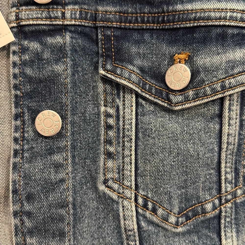 J. Crew Blue Denim Jacket - Picture 3 of 5